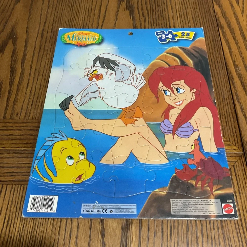 Disney The Little Mermaid Puzzle 25 piece ages 3 - 6